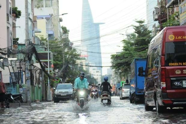 Biểu đồ ảnh hưởng của biến đổi khí hậu đến bất động sản Việt Nam