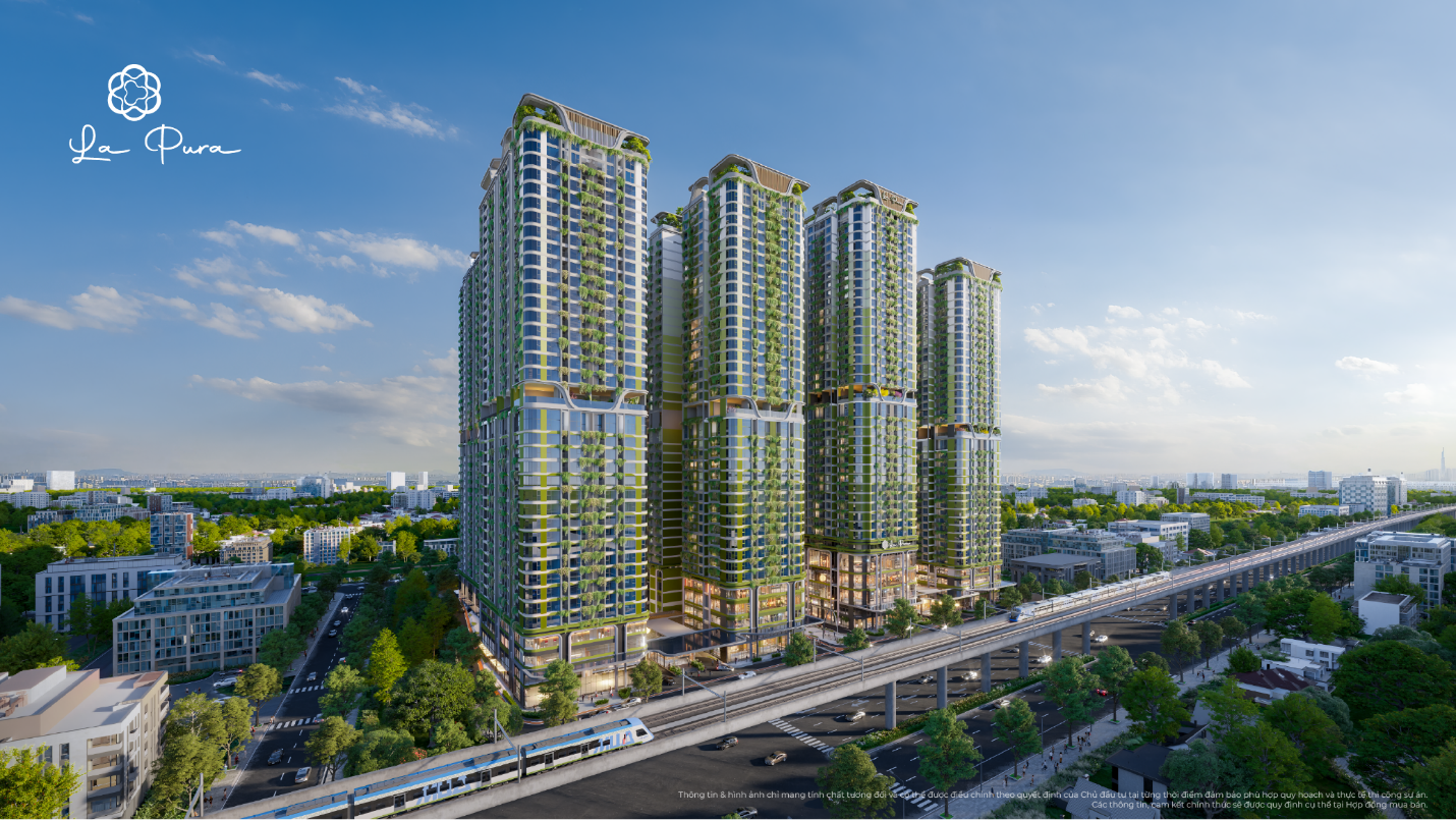 Cảnh quan xanh và phát triển bền vững tại Bình Dương với dự án La Pura