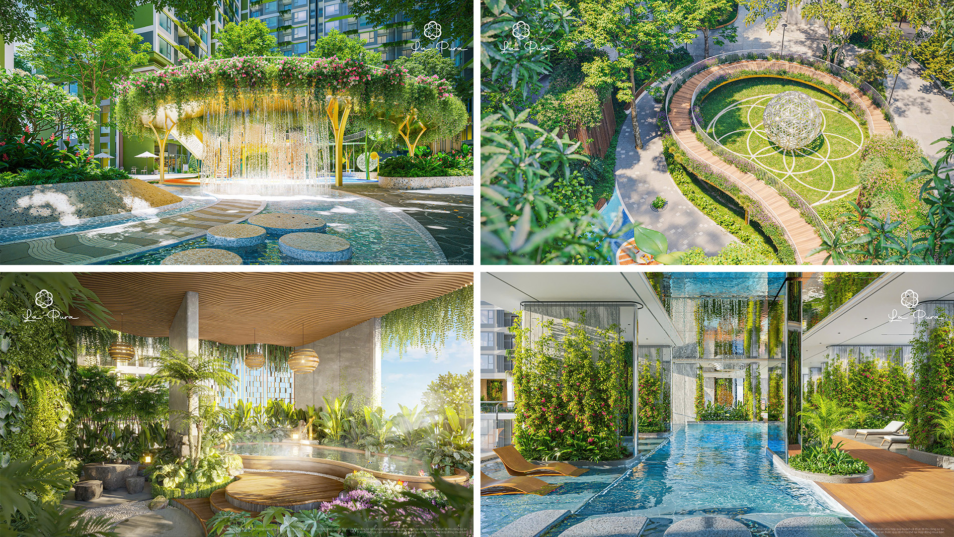 Không gian nội thất hiện đại với thiết kế Biophilic, cây xanh và ánh sáng tự nhiên