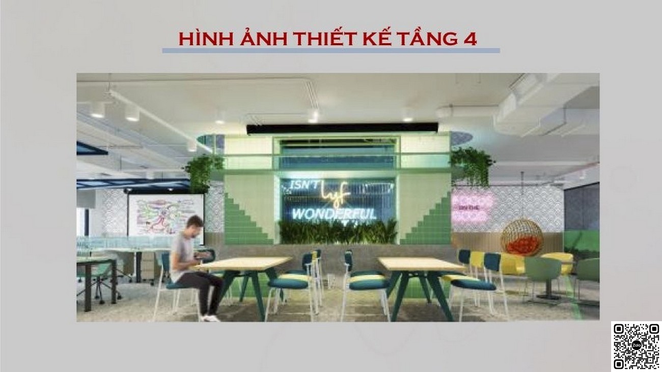 hệ thống co-working space hiện đại