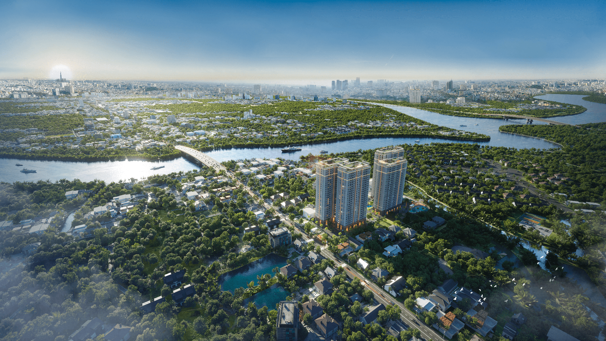 bất động sản ven sông