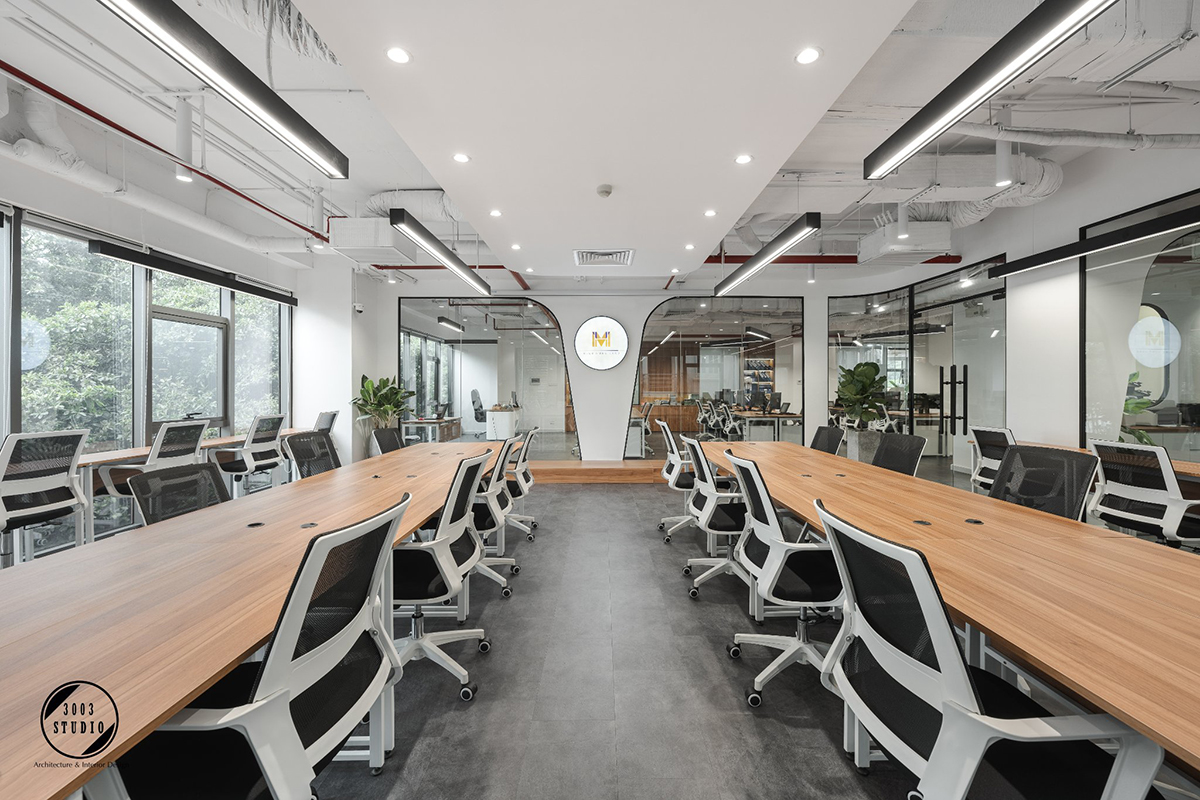 không gian làm việc linh hoạt