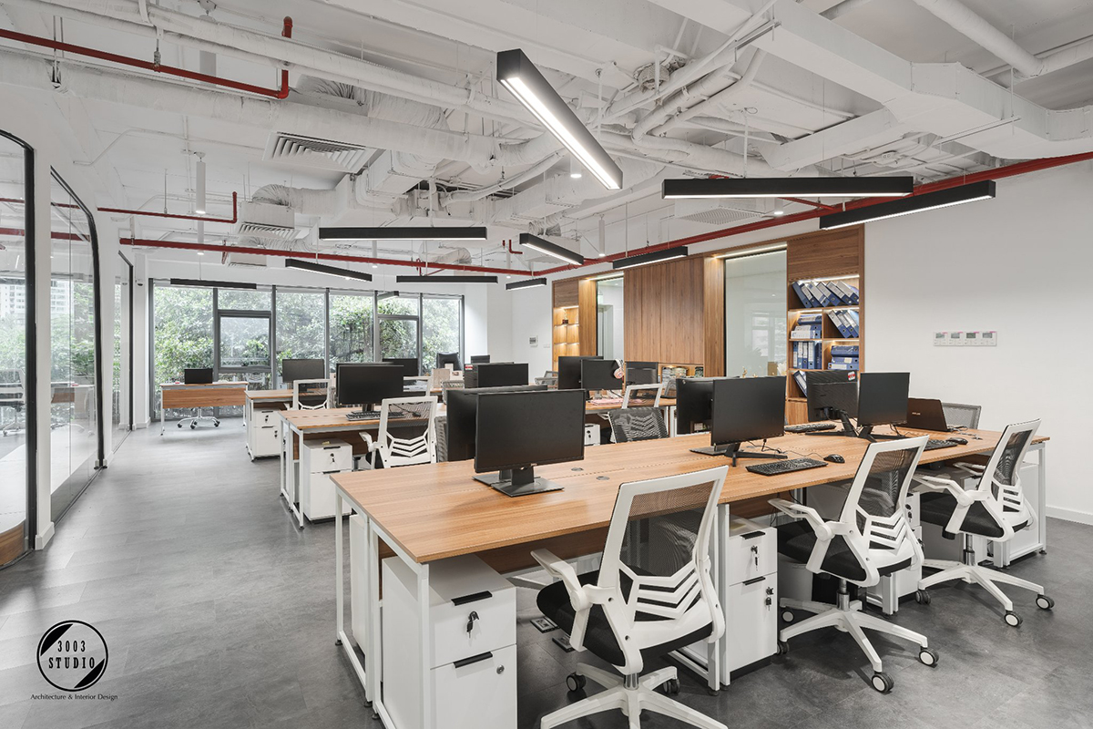 không gian làm việc linh hoạt