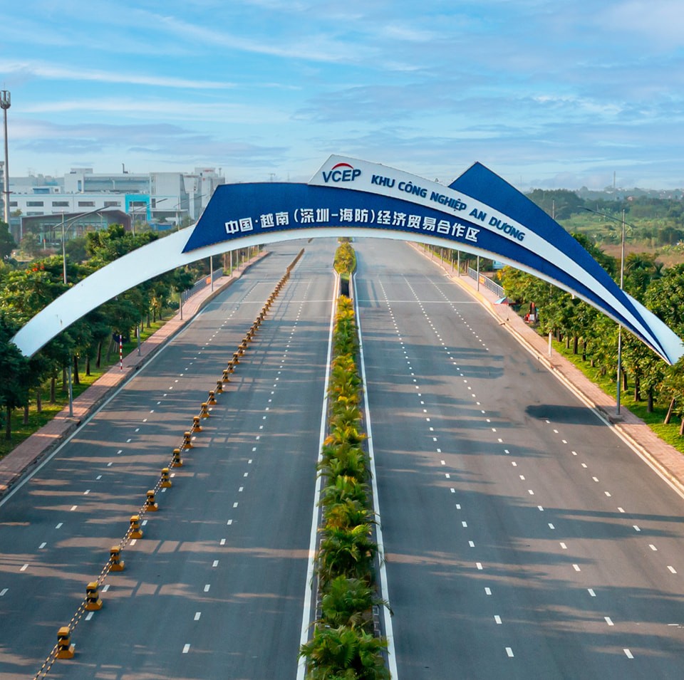 khu công nghiệp hiện đại