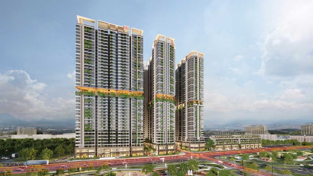Mô hình phát triển bền vững Bình Dương tại dự án La Pura với cảnh quan xanh và kiến trúc hiện đại