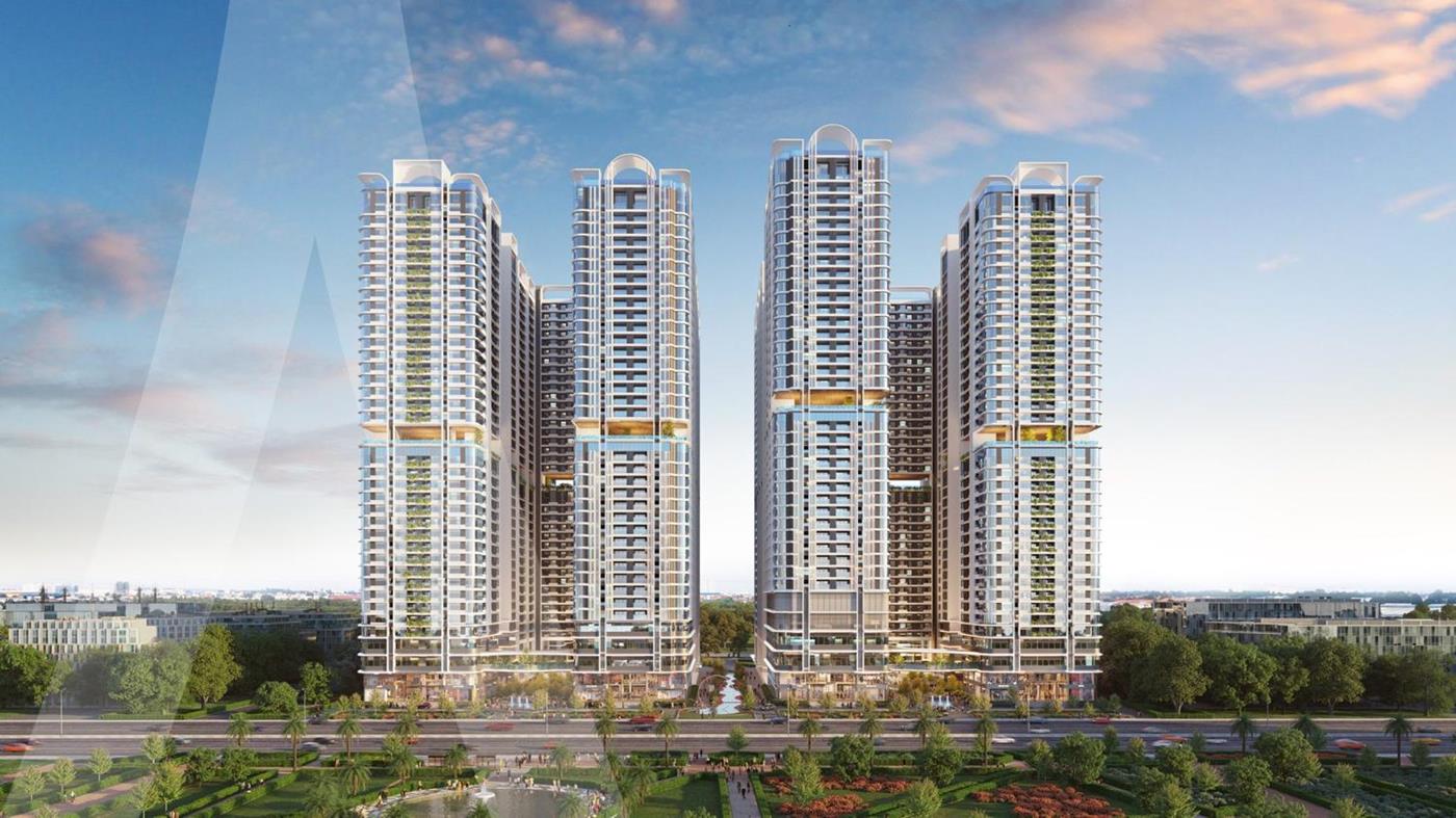 Cảnh quan xanh mát và không gian sống tiện nghi tại La Pura