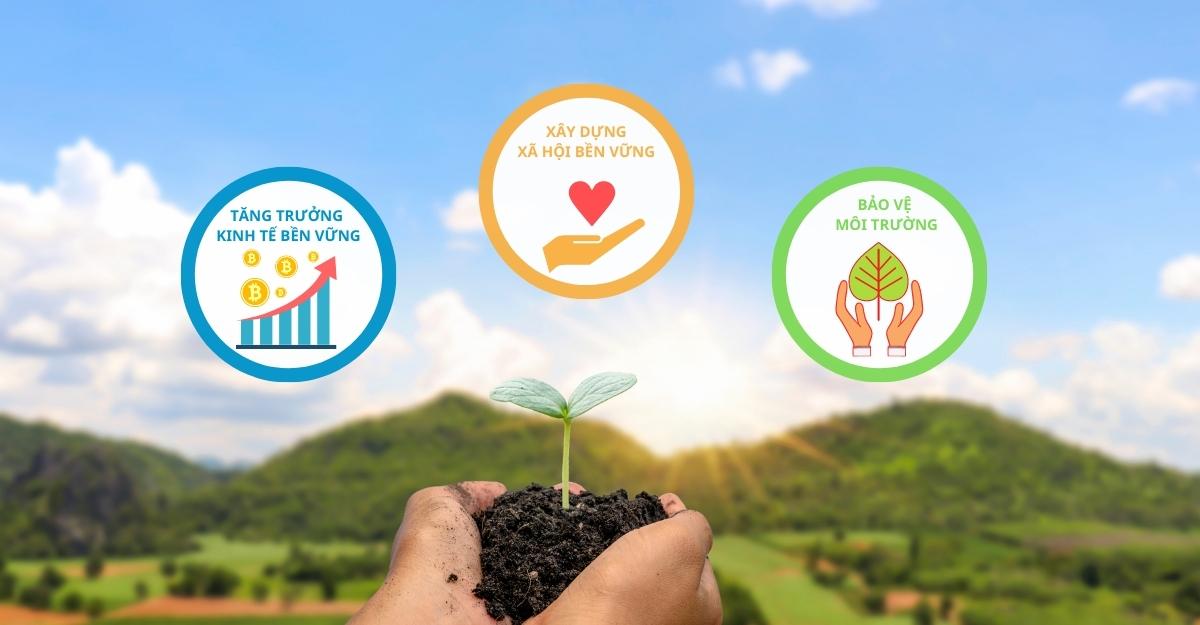 Cảnh thiên nhiên xanh tươi tại La Pura thể hiện phát triển bền vững