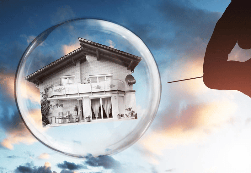 Biểu đồ kịch bản sốt đất và bong bóng bất động sản với bài học quốc tế