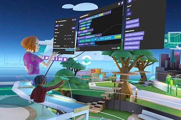 Hình ảnh minh họa tác động của Metaverse đến phong cách sống và bất động sản với không gian ảo hiện đại