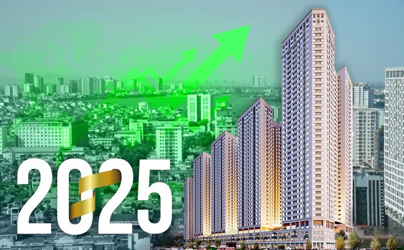 Thiết kế xanh trong bất động sản năm 2025 với không gian xanh mát và kiến trúc hiện đại