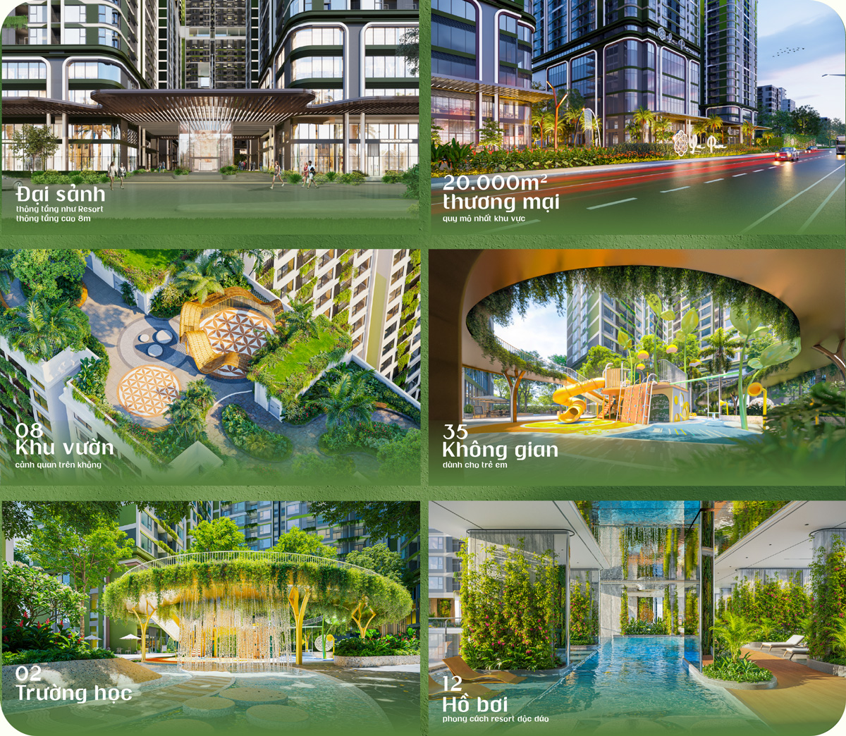 hệ thống tiện ích hiện đại