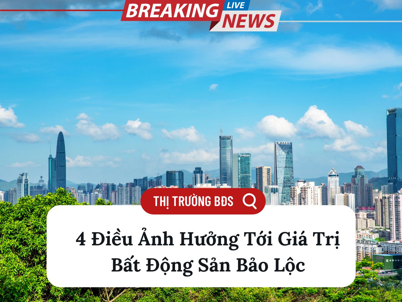 giá trị bất động sản