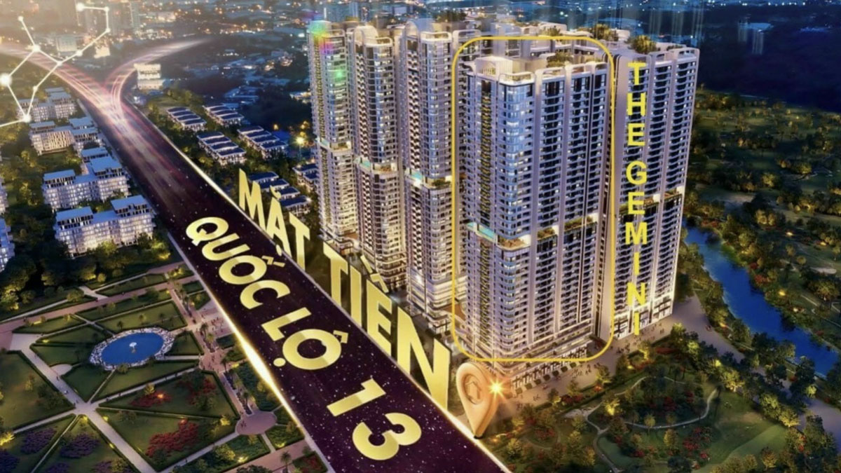 mặt tiền Quốc lộ 13
