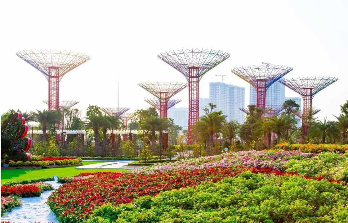 công viên rộng lớn