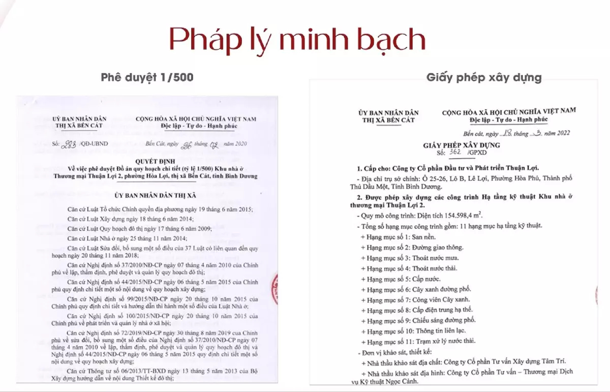 pháp lý minh bạch