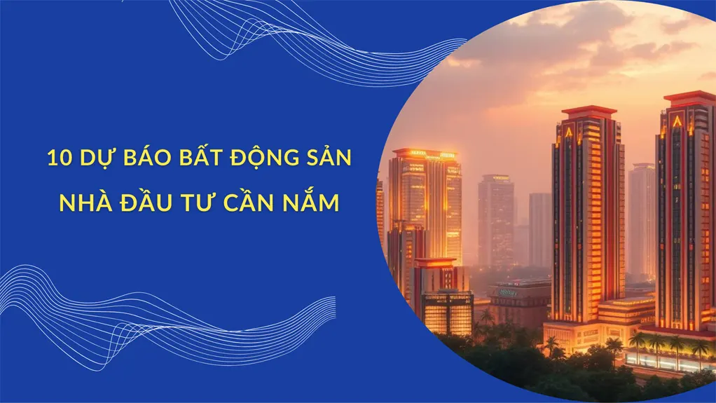 Phân tích đầu tư bất động sản 2025 với các xu hướng mới và tiềm năng sinh lời hấp dẫn