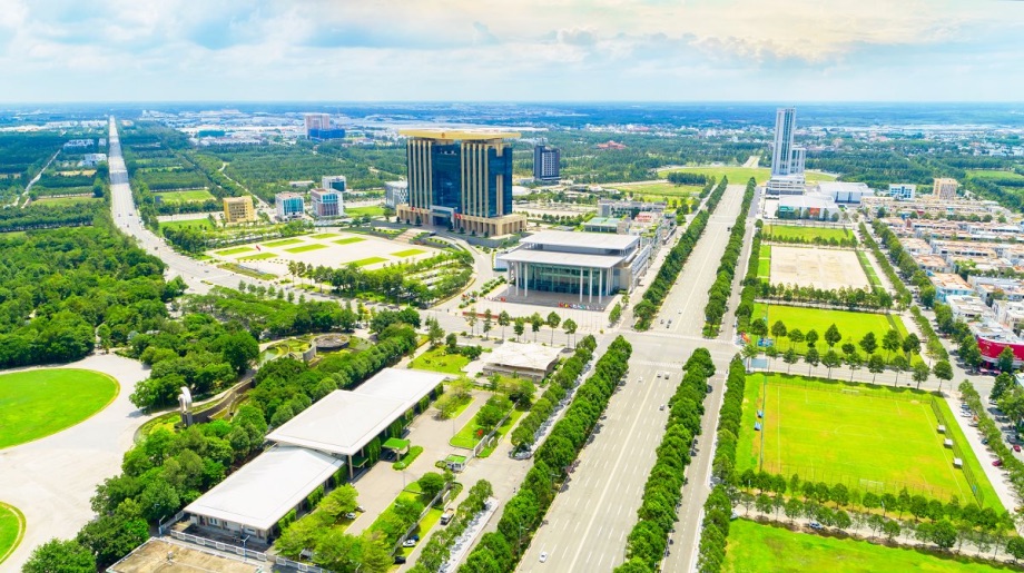 Góc nhìn đẹp về một không gian xanh với cây cối và ánh sáng tự nhiên