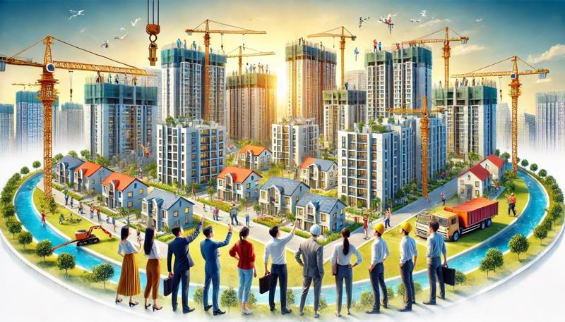 Biểu đồ và phân tích lợi nhuận đầu tư bất động sản năm 2025 với các xu hướng mới nổi